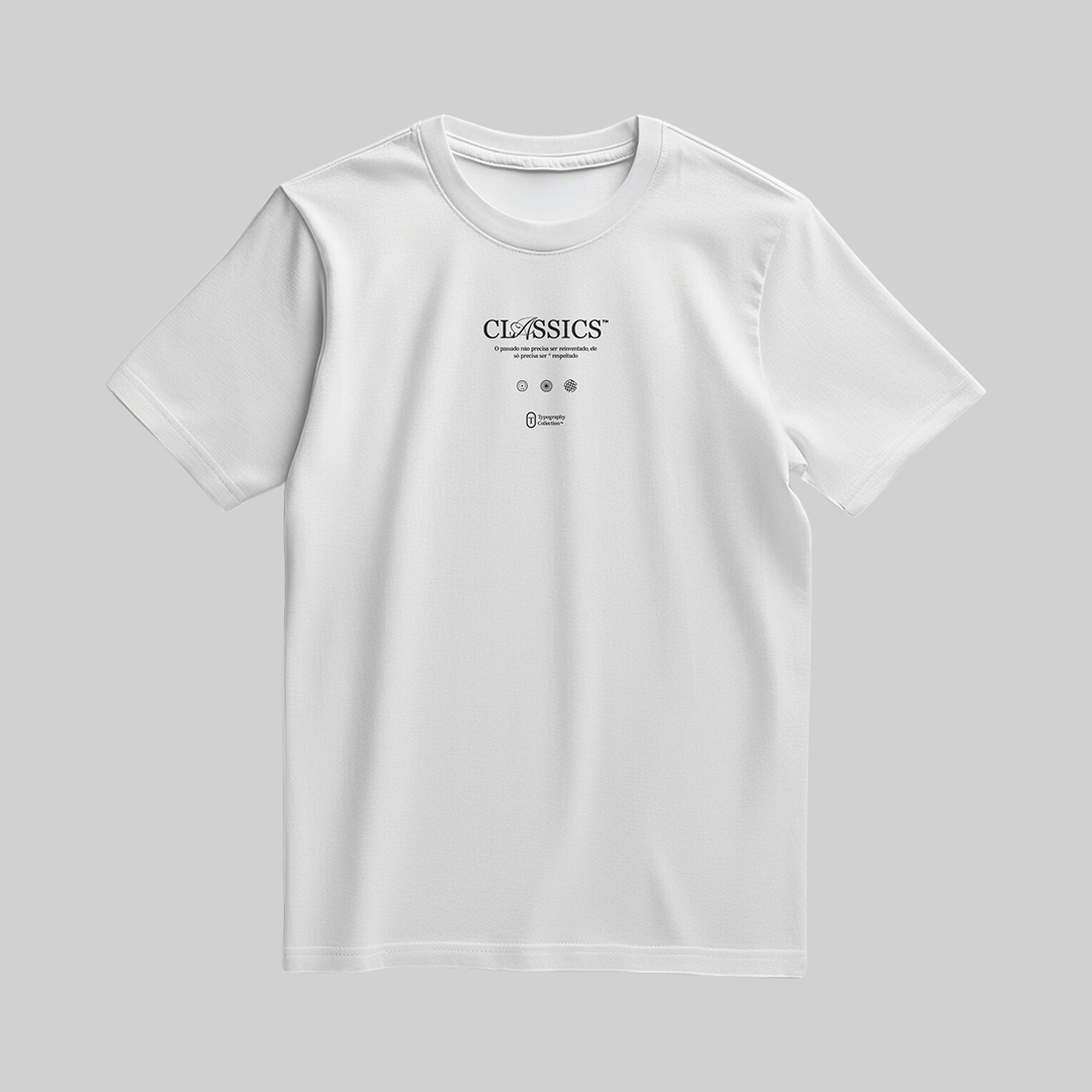 CAMISETA SOMOS DO PASSADO