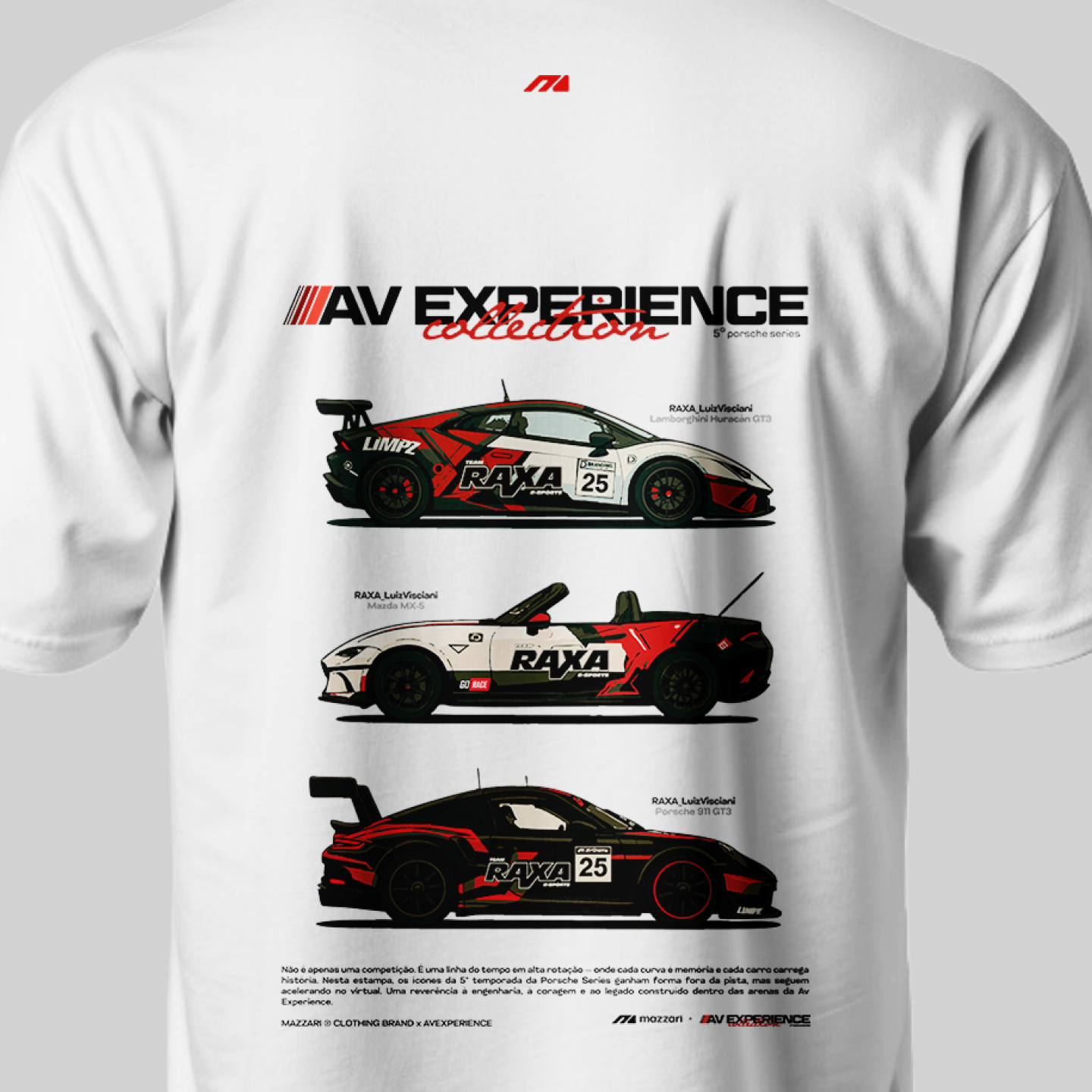 Camiseta LEGADO NAS PIXTAS®