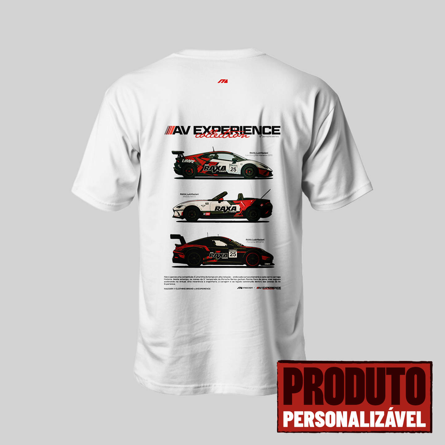 Camiseta LEGADO NAS PIXTAS®