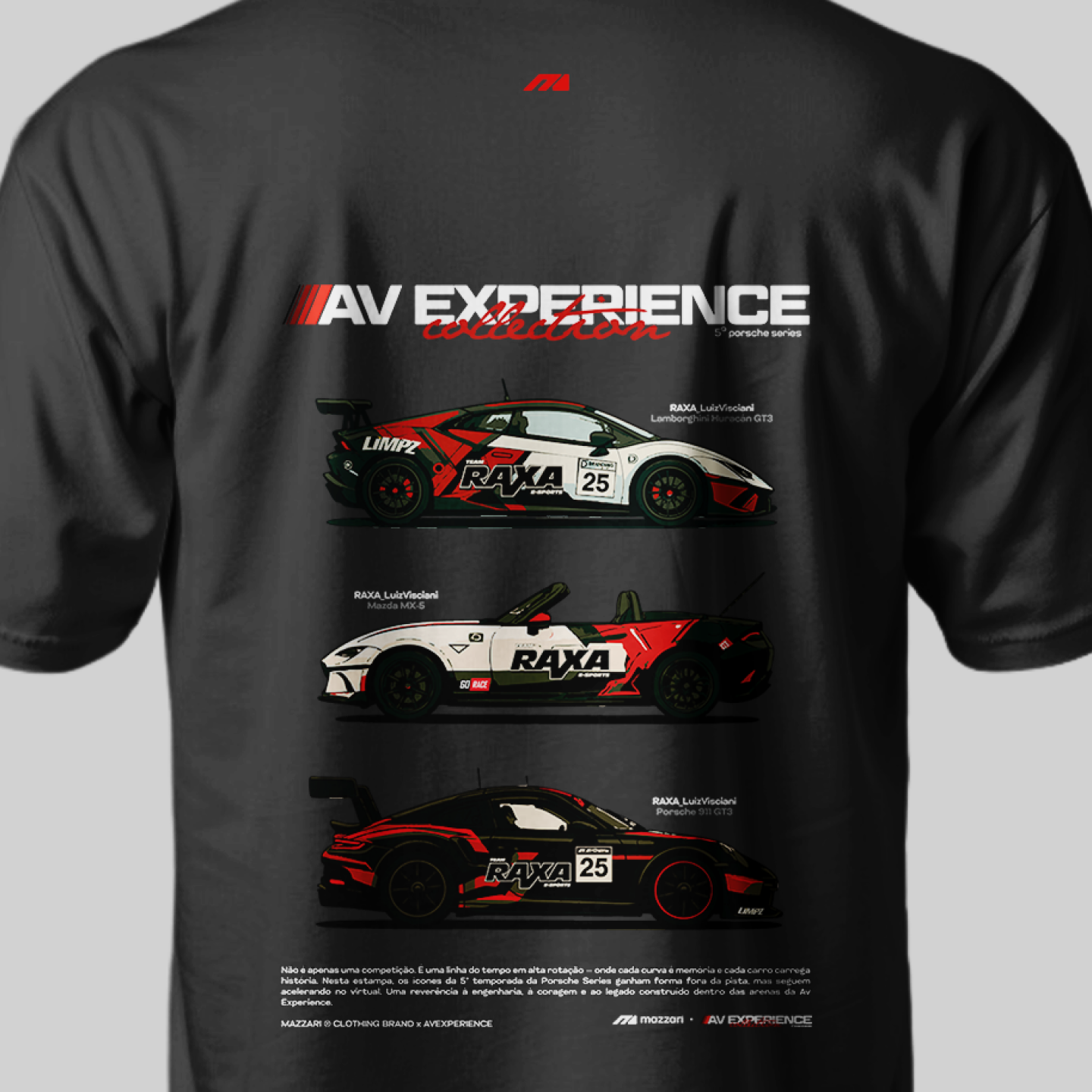 Camiseta LEGADO NAS PIXTAS®