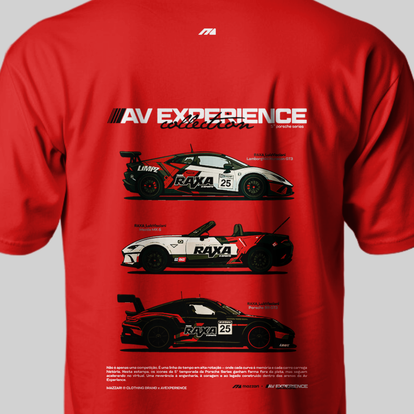 Camiseta LEGADO NAS PIXTAS®
