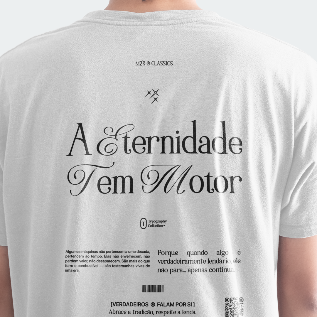 CAMISETA A ETERNIDADE