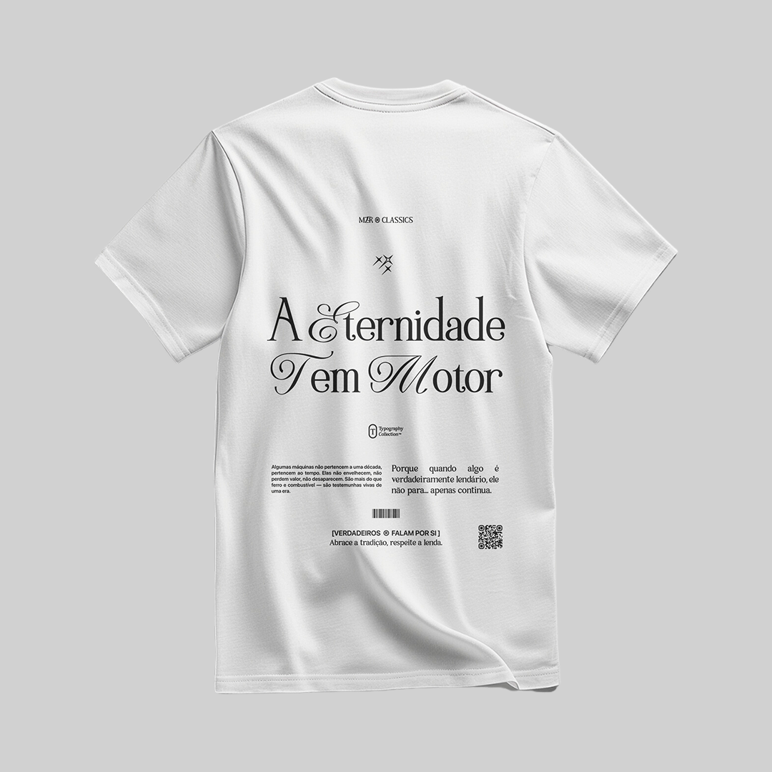 CAMISETA A ETERNIDADE