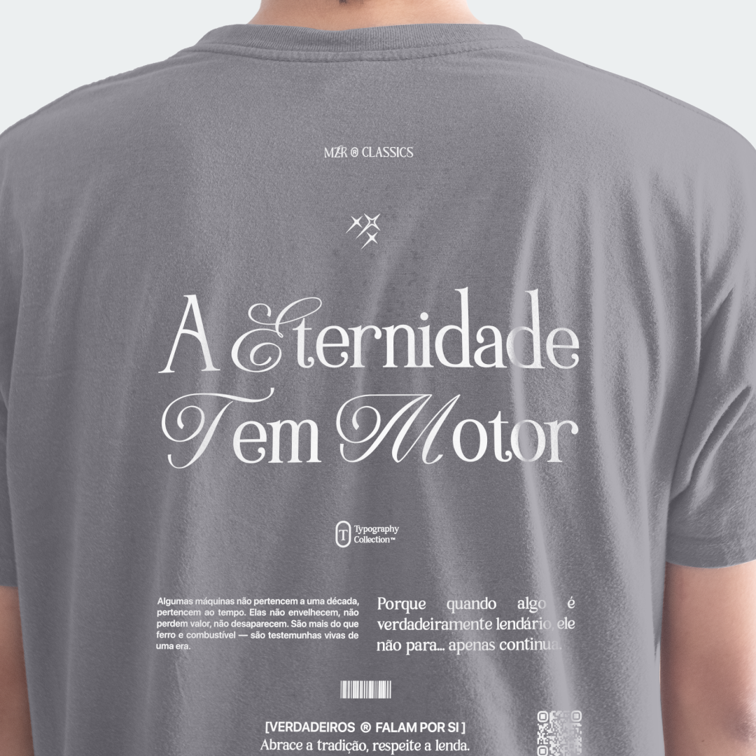 CAMISETA A ETERNIDADE