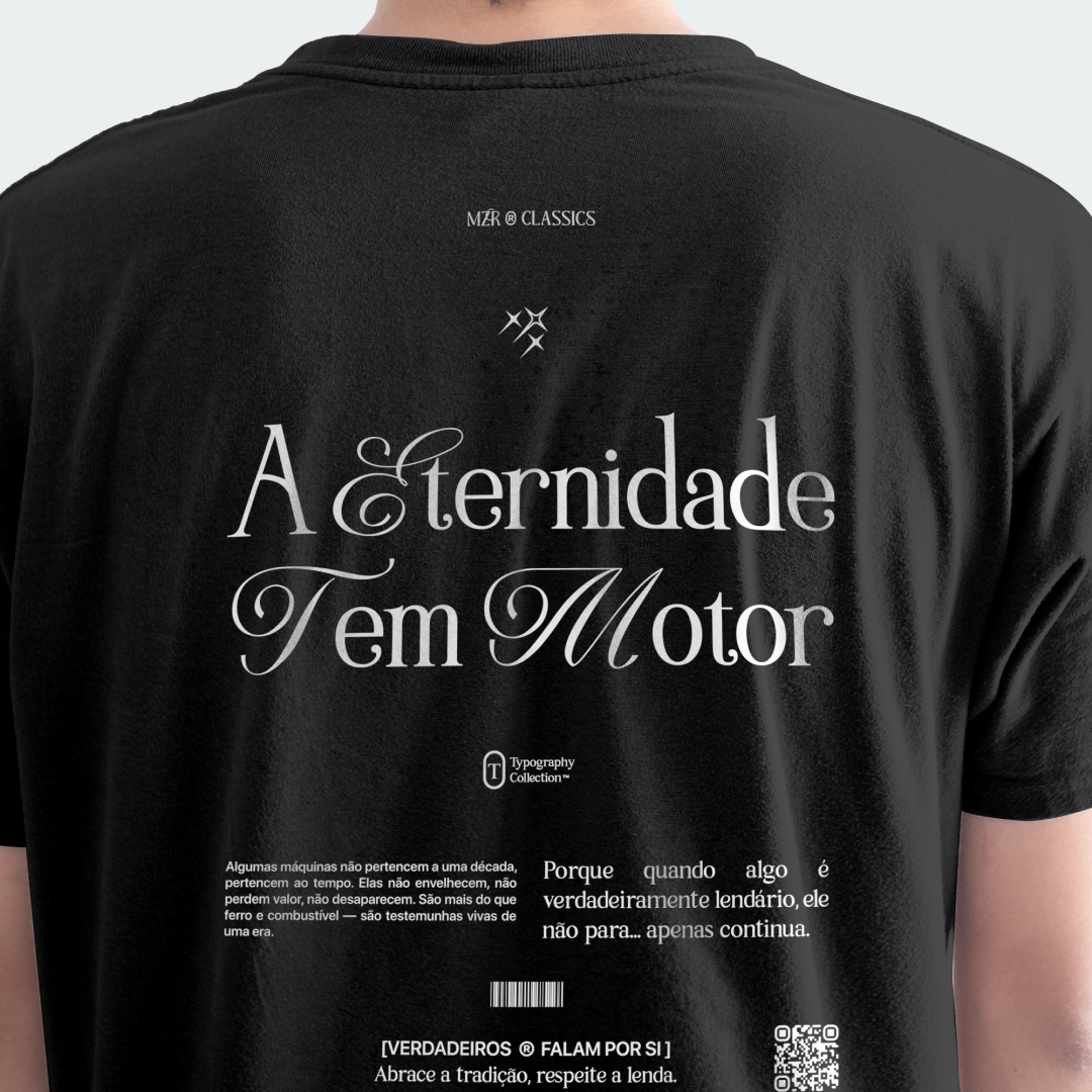 CAMISETA A ETERNIDADE