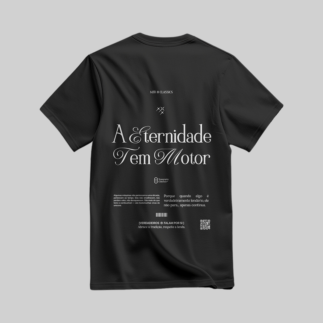 CAMISETA A ETERNIDADE