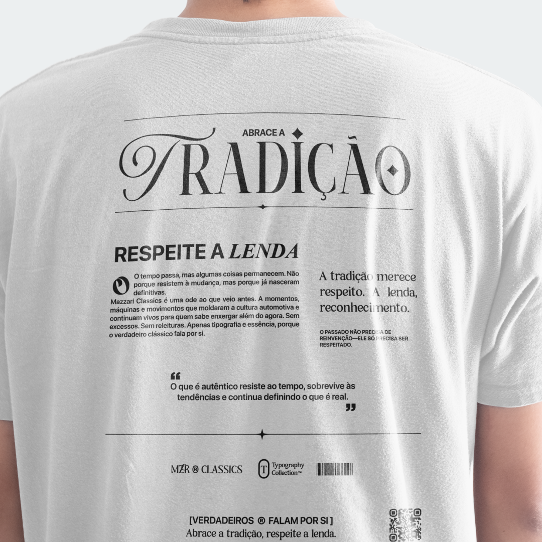 CAMISETA TRADIÇÃO