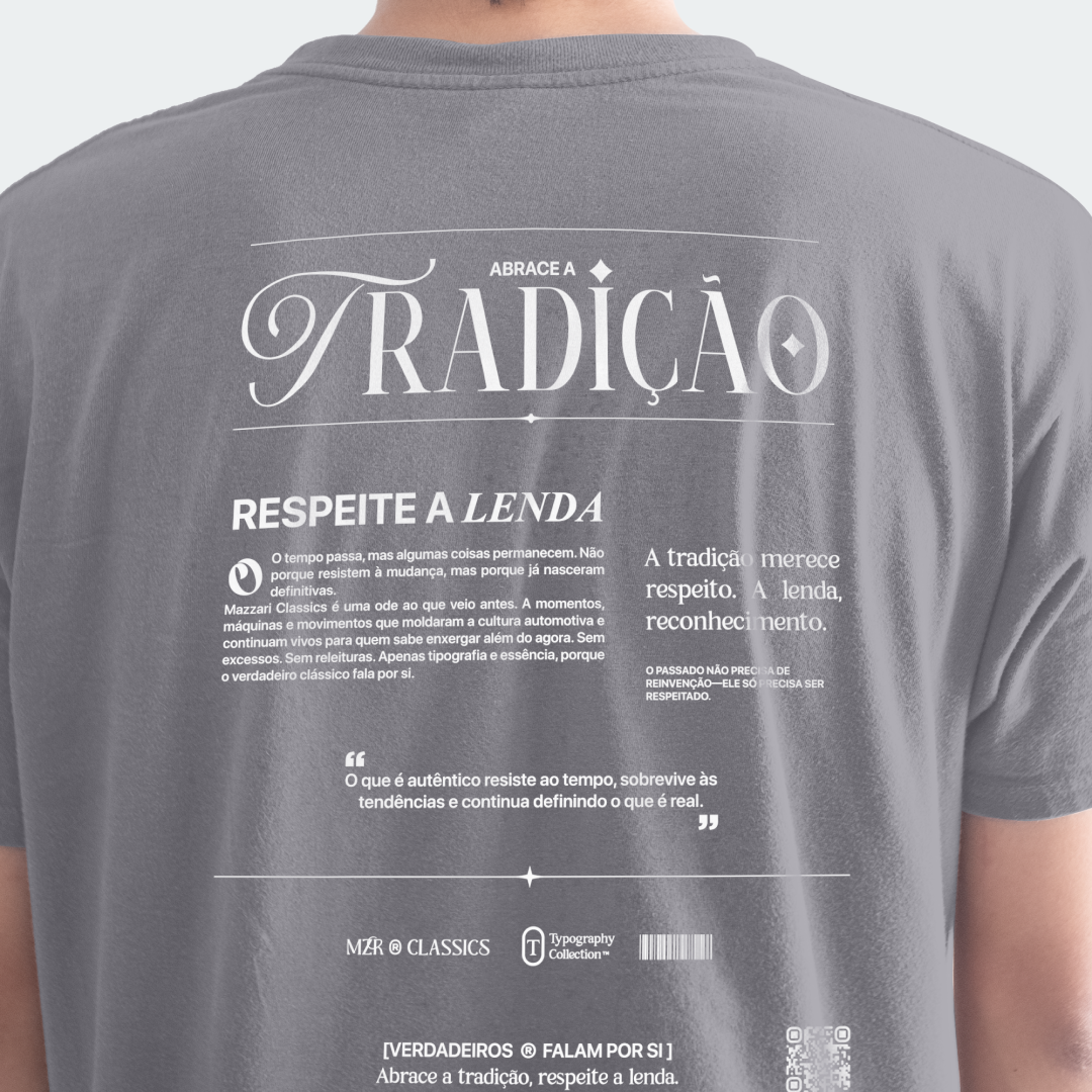 CAMISETA TRADIÇÃO