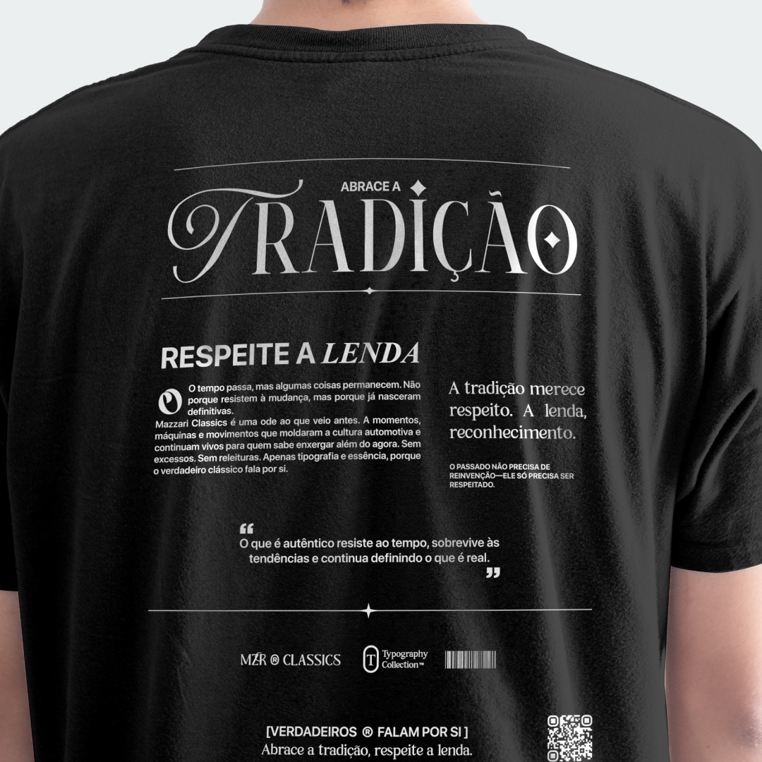 CAMISETA TRADIÇÃO