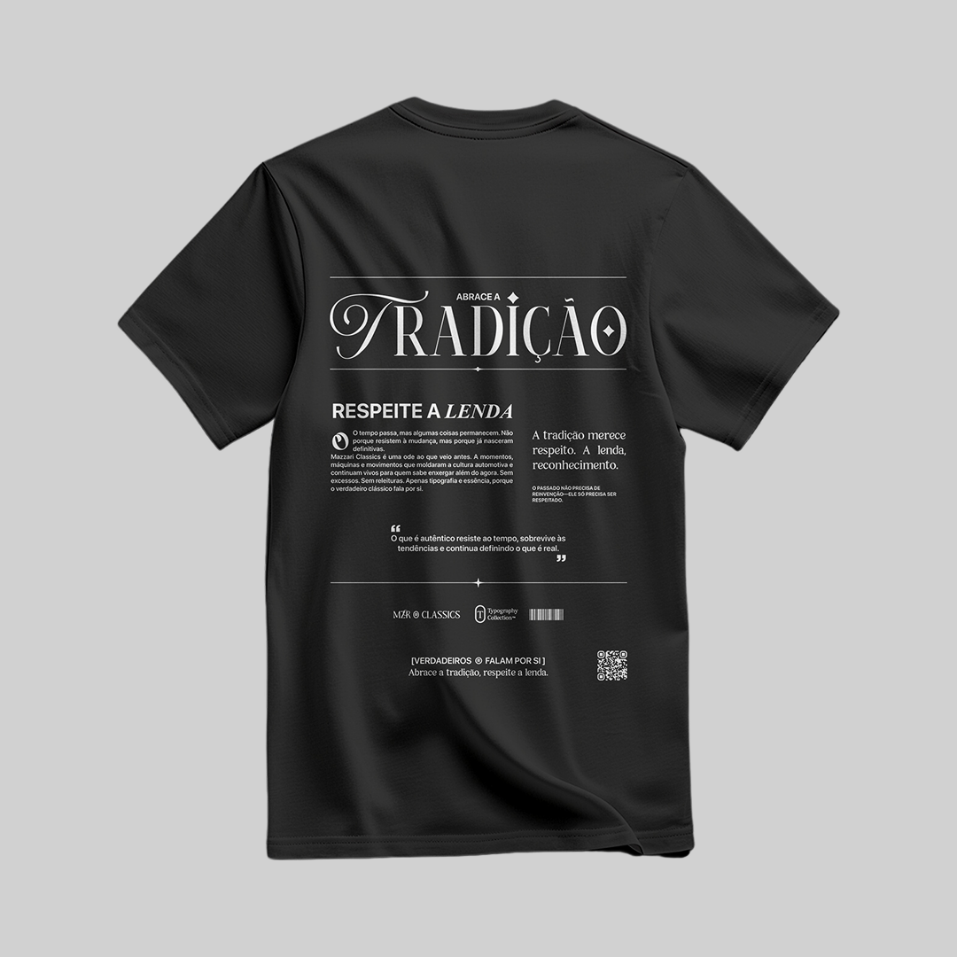 CAMISETA TRADIÇÃO