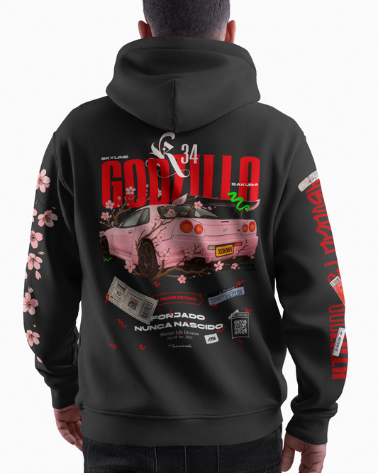 MOLETOM SKYLINE GODZILLA R-34