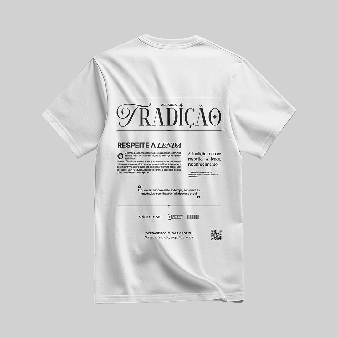 CAMISETA TRADIÇÃO